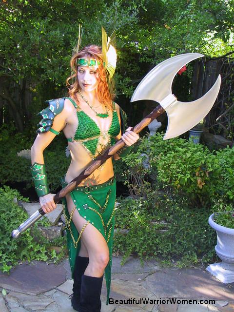 Fantasy Woman in Armor