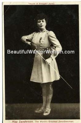 Historical Female Fencing Champion